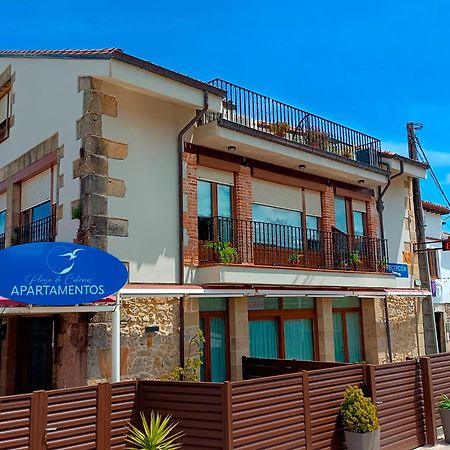 Apartamentos Playa De Cóbreces Eksteriør bilde